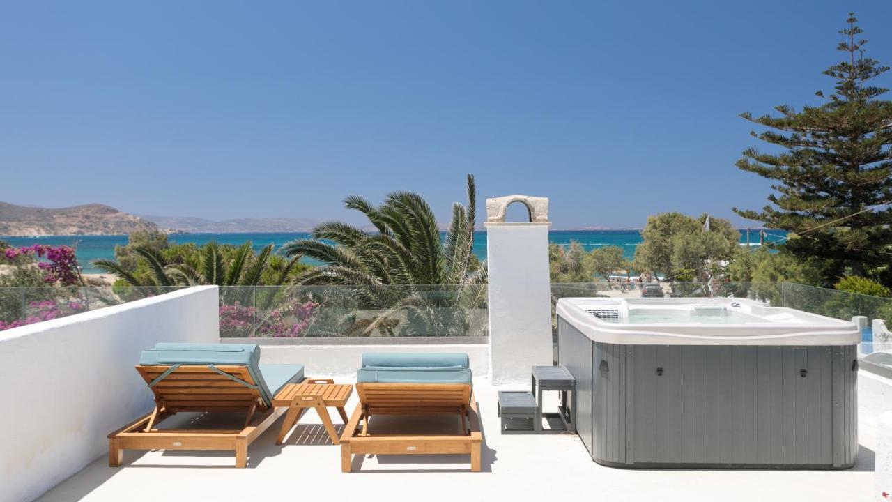 Alkyoni Beach Hotel Naxos City Kültér fotó